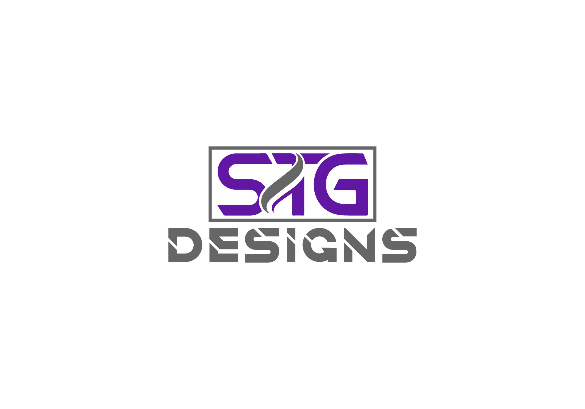STG Logo White